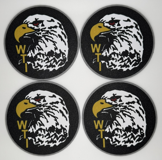 WTI Patch Coasters - 4"